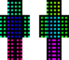 checkers rainbow