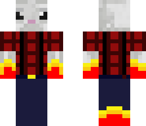 bunny on fire designed fixed fixed