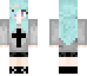 goth girl not my skin