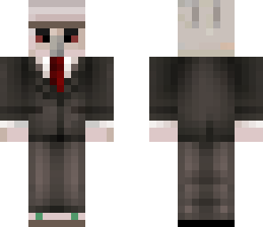 iron golem in a suit