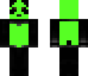 green panda