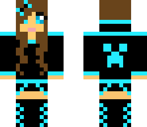 cute creeper girl