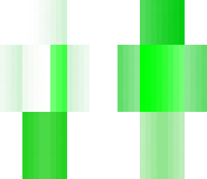 green and white