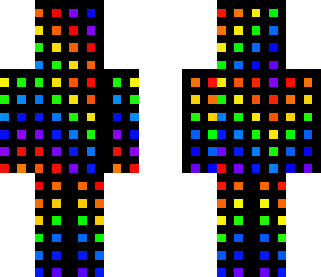 this is rainbow checkered