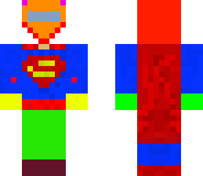 neon superman