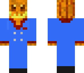pumpkin dude in blue