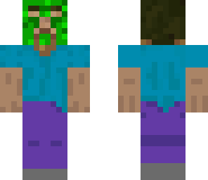 creeper mask steve