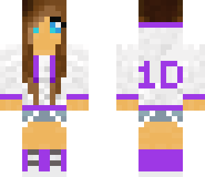 1d girl-purple