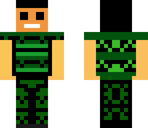 camouflage steve