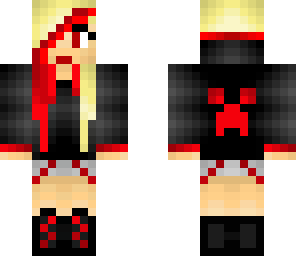 red creeper girl