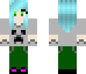 me with blue hair better