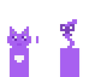 purple cat