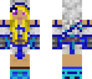 blue girl assassin