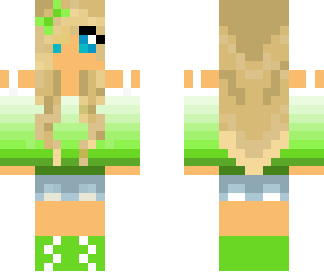 green girl