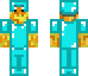 realistc diamond pumpkin armor