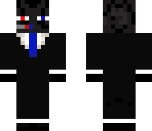 blue and red enderman