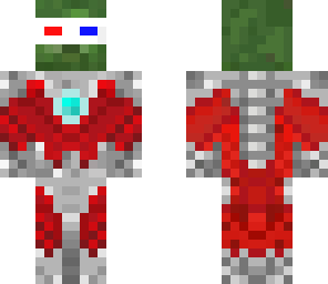 iron zombie with glasses