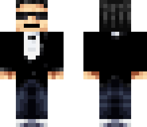black tuxedo psy