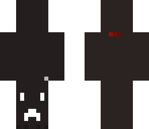 guy with creeper face on legs