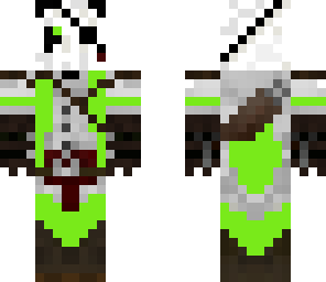 green panda