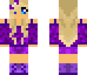 purple girl