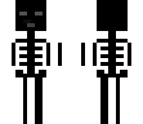 black skeleton