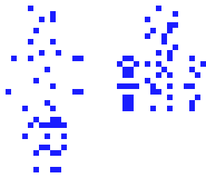 dot man dark blue edition