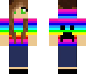 rainbow girl edited