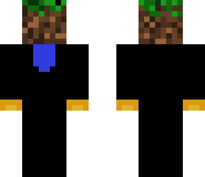 dirt block head man