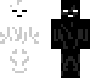 black and white