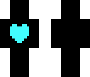 neon blue heart