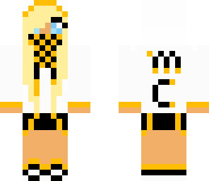 mc girl orange