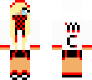 mc girl red