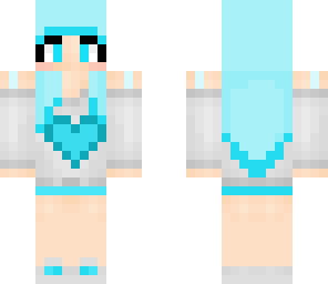 blue girl