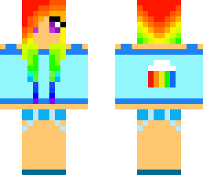 rainbow dash humanized
