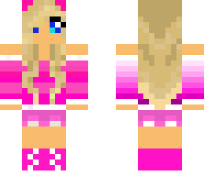 pink kitty girl