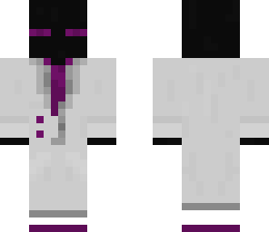 enderman white suit