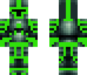 knight with green trim