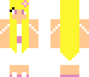 whit and pink girl