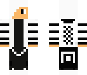 black and white skater