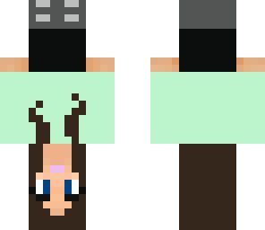 upside down girl