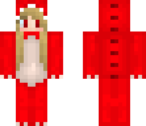 red dino girl