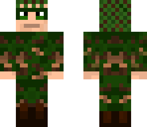 camouflage warrior
