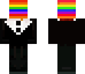 tux in rainbow