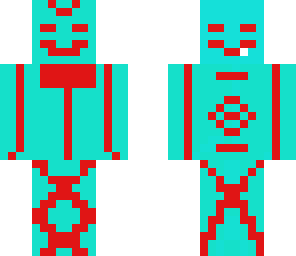 diamond red-eyes herobrine