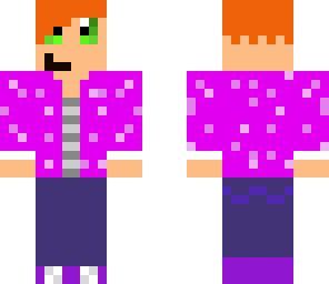 purple teenager