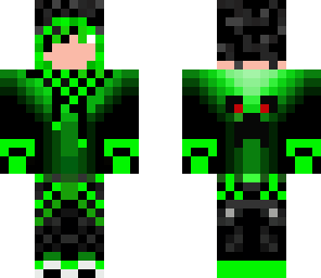 green creeper hoodie