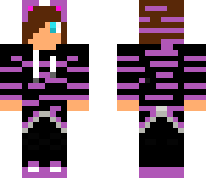 purple tiger skin