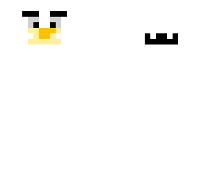 white angry bird