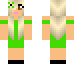 black and green girl